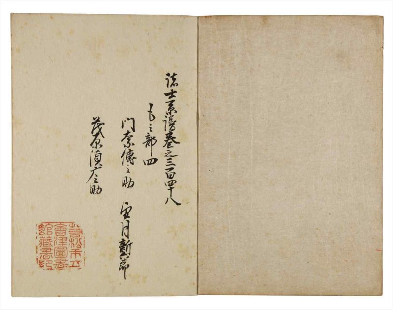 諸士系譜　巻之348　も之部4 - ページ 2