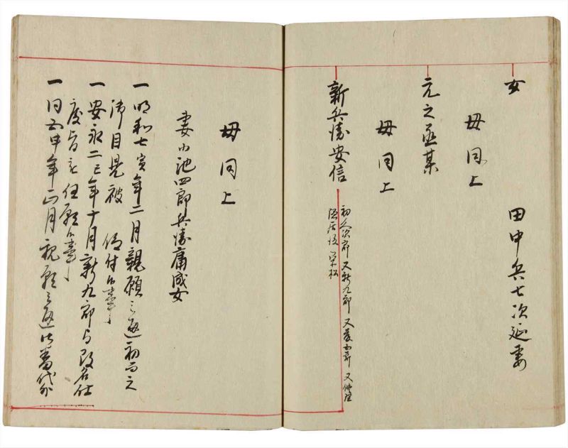 諸士系譜　巻之348　も之部4 - ページ 43