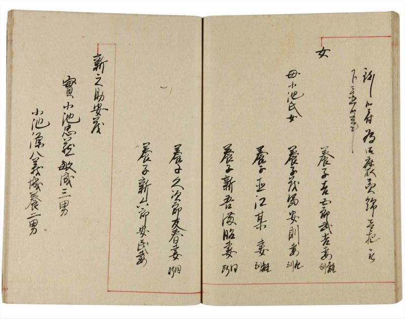諸士系譜　巻之348　も之部4 - ページ 55