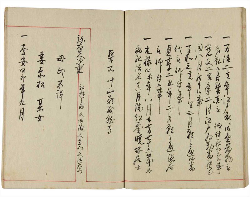 諸士系譜　巻之348　も之部4 - ページ 59