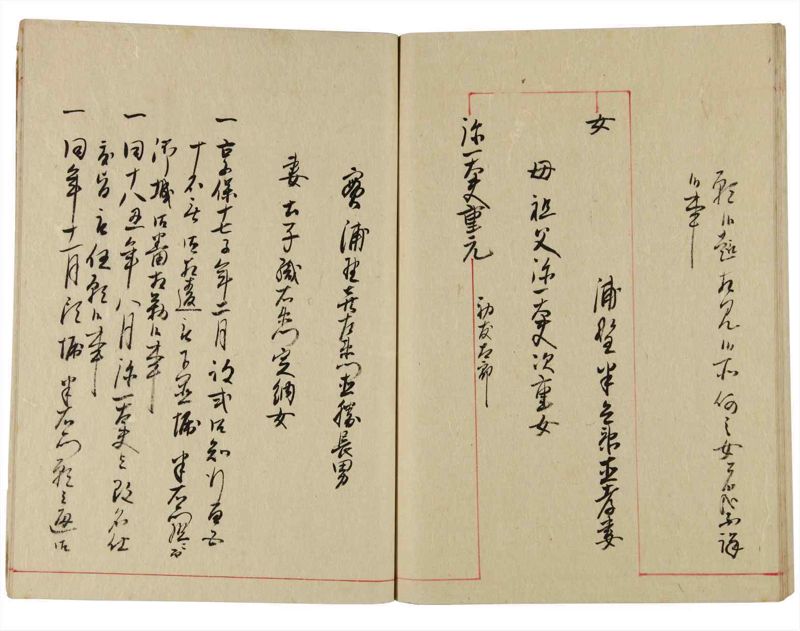 諸士系譜　巻之348　も之部4 - ページ 67