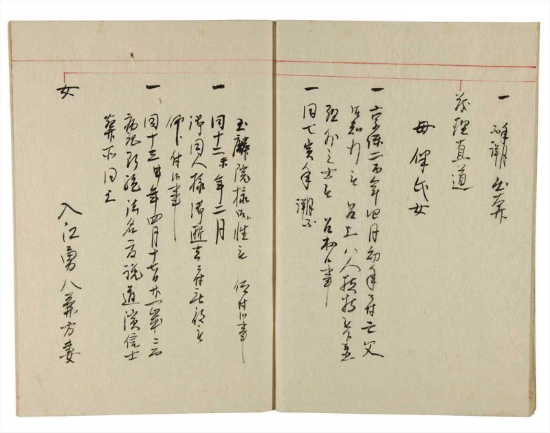 諸士系譜　巻之349　も之部5 - ページ 9