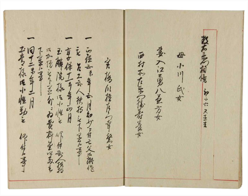 諸士系譜　巻之349　も之部5 - ページ 11