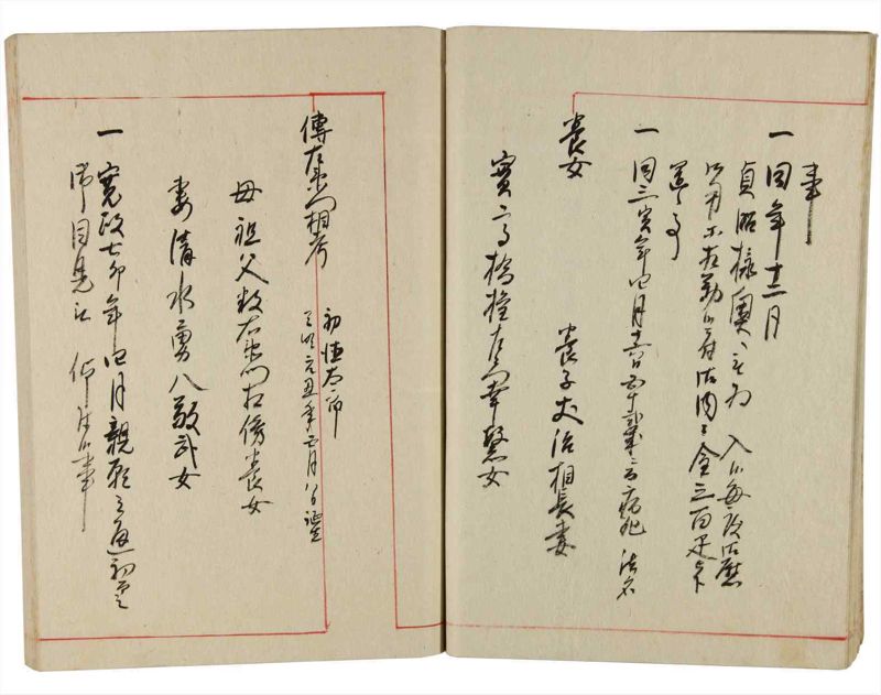 諸士系譜　巻之349　も之部5 - ページ 21