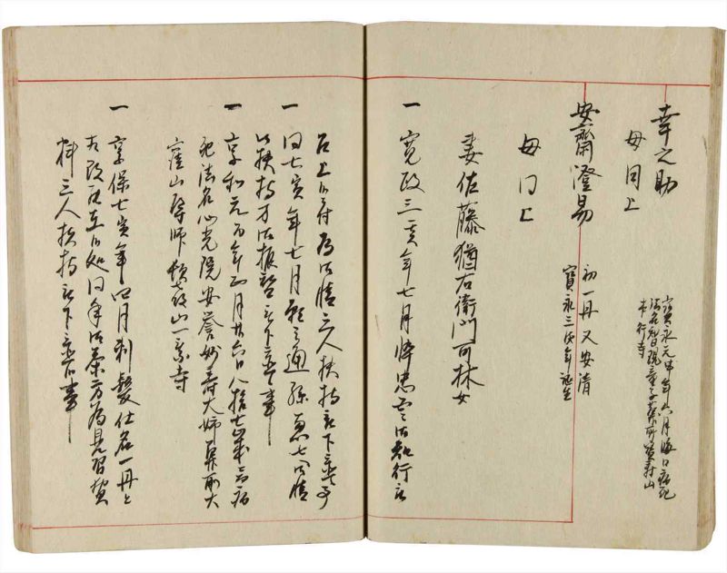諸士系譜　巻之349　も之部5 - ページ 38