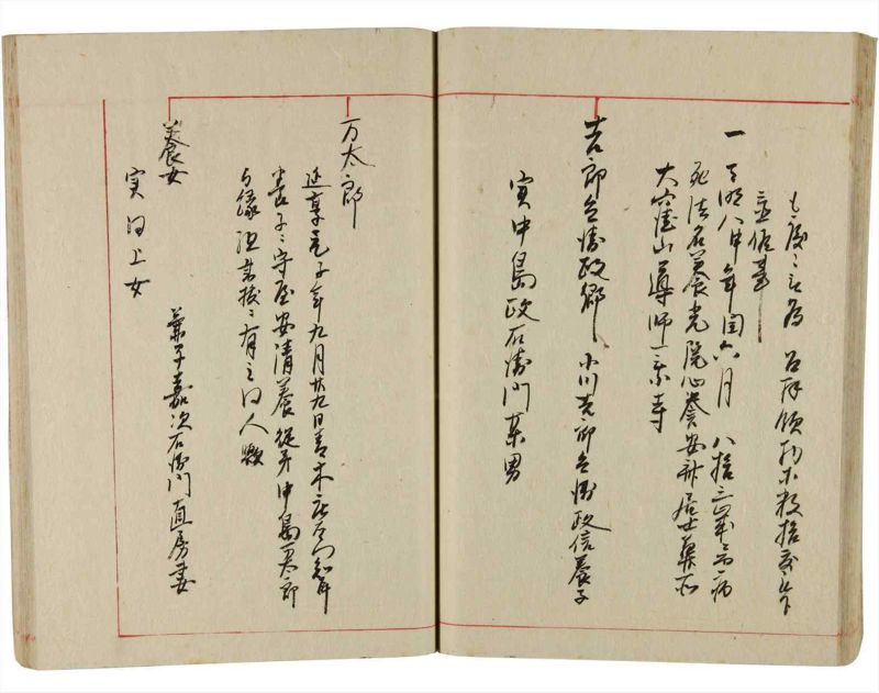 諸士系譜　巻之349　も之部5 - ページ 47