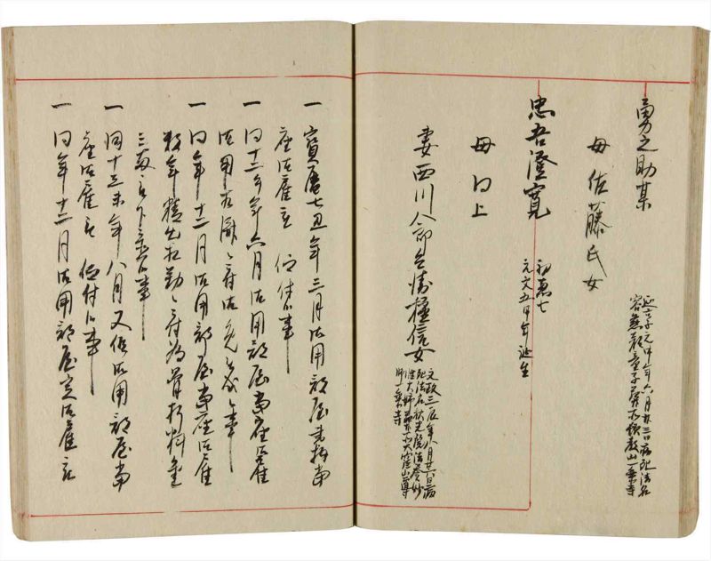 諸士系譜　巻之349　も之部5 - ページ 48