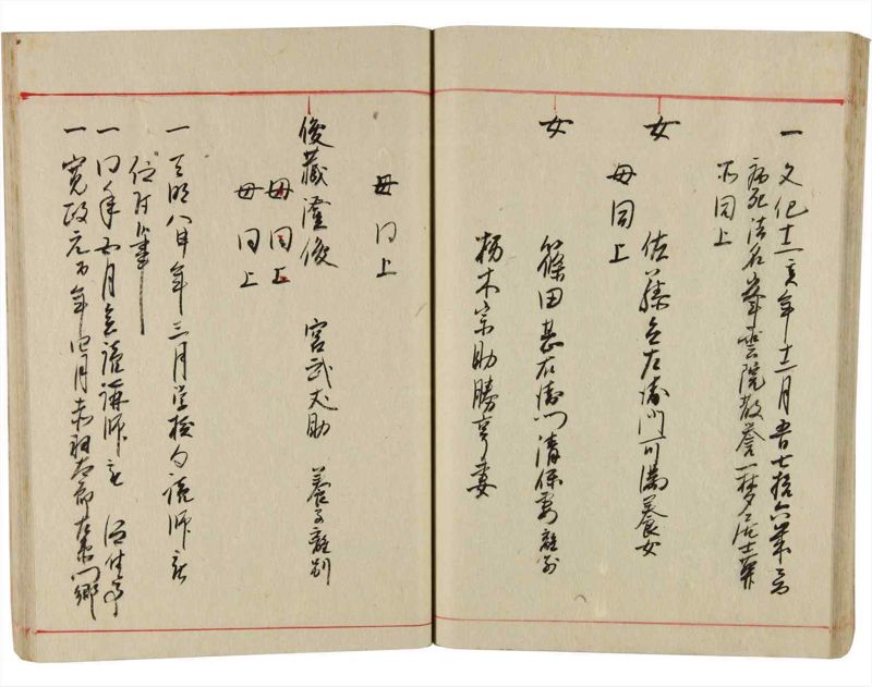 諸士系譜　巻之349　も之部5 - ページ 50