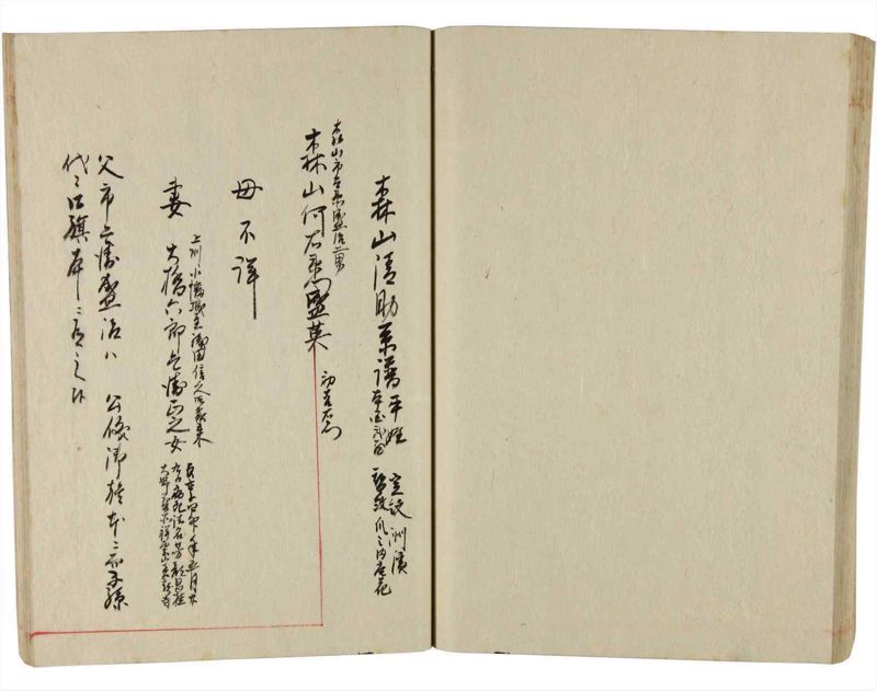 諸士系譜　巻之349　も之部5 - ページ 58