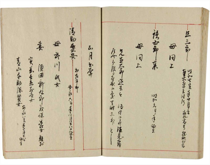 諸士系譜　巻之349　も之部5 - ページ 80