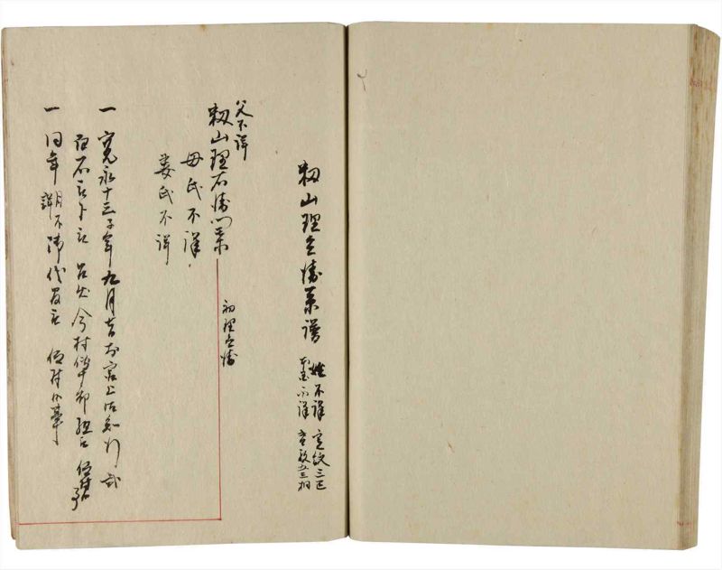 諸士系譜　巻之349　も之部5 - ページ 84