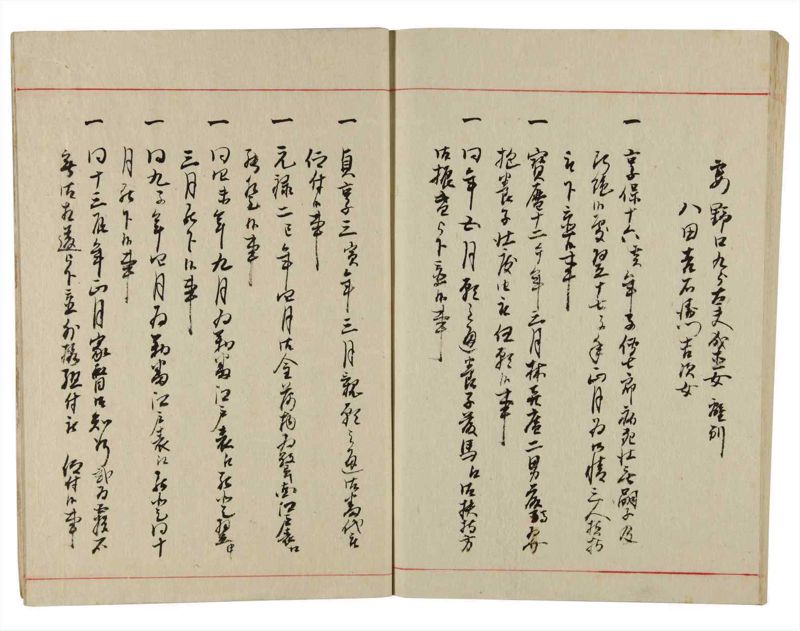 諸士系譜　巻之349　も之部5 - ページ 89