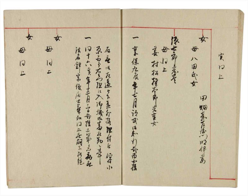 諸士系譜　巻之349　も之部5 - ページ 91