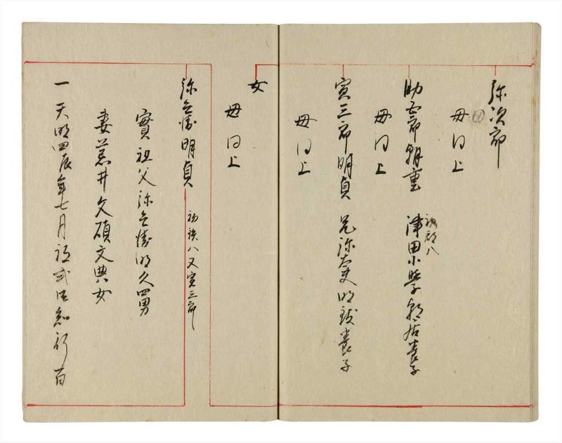 諸士系譜　巻之350　せ之部1冊全 - ページ 37