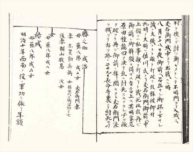 諸士系譜　巻之357　す之部7 - ページ 31