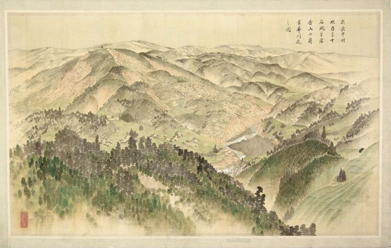 感応公丁未震災後封内巡視図 - ページ 49