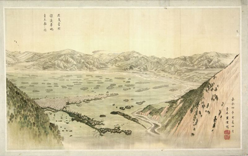 感応公丁未震災後封内巡視図 - ページ 66