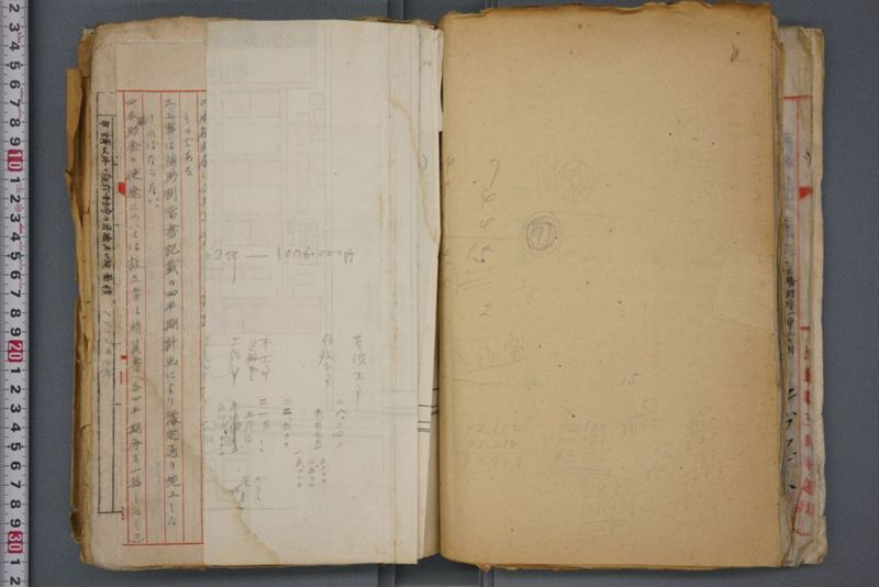 戦震災校舎復興工事関係書類綴 - ページ 107