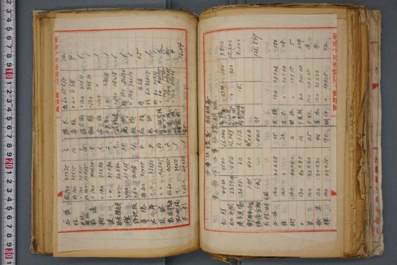 戦震災校舎復興工事関係書類綴 - ページ 181