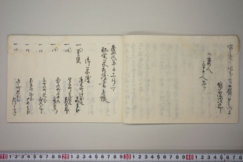劇烈之病気流行ニ付町中安全之御祈禱并右病死人数之内格別困窮之者三十人へ社倉米之内壱俵ツゝ被遣候連名書 - ページ 8