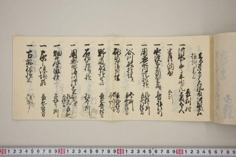 去ル廿二日大風雨洪水ニ付百間川堤切損水押破損其外品々模様書上帳　嘉永五年八月 - ページ 44