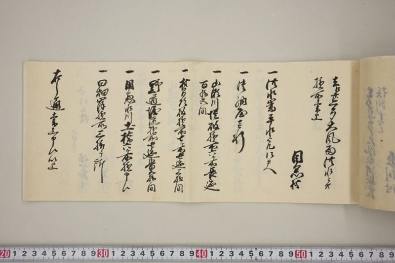 去ル廿二日大風雨洪水ニ付百間川堤切損水押破損其外品々模様書上帳　嘉永五年八月 - ページ 46