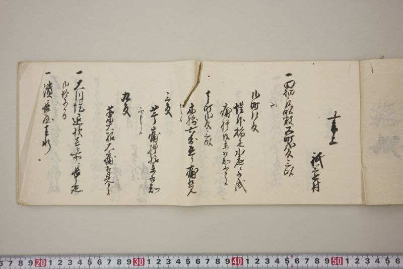 去ル二日夕大風雨ニ付稲毛其外諸作物痛模様并損所共書上帳　嘉永三年九月 - ページ 4