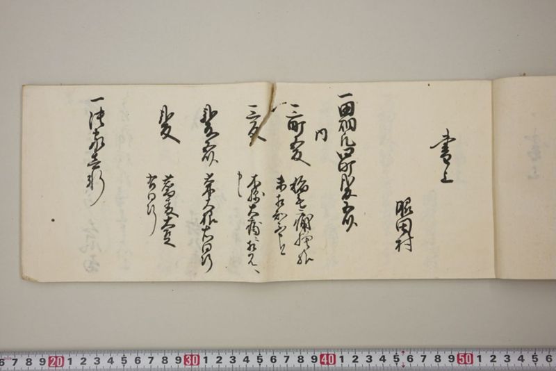 去ル二日夕大風雨ニ付稲毛其外諸作物痛模様并損所共書上帳　嘉永三年九月 - ページ 10