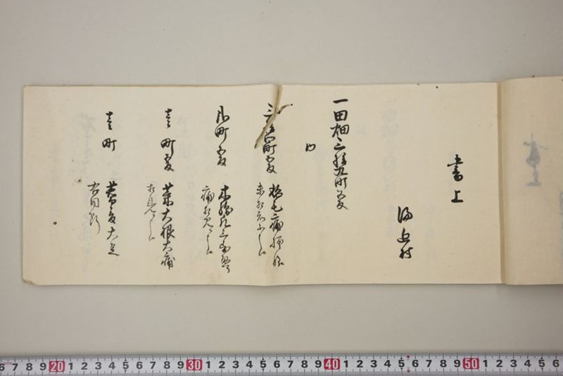 去ル二日夕大風雨ニ付稲毛其外諸作物痛模様并損所共書上帳　嘉永三年九月 - ページ 14