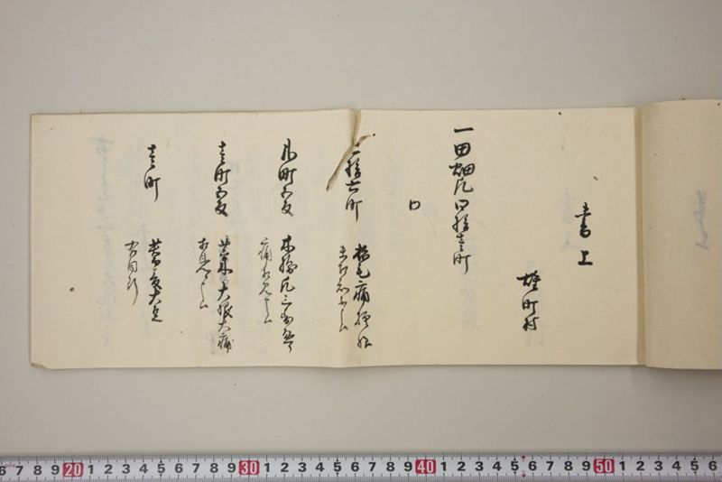 去ル二日夕大風雨ニ付稲毛其外諸作物痛模様并損所共書上帳　嘉永三年九月 - ページ 18