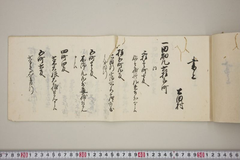 去ル二日夕大風雨ニ付稲毛其外諸作物痛模様并損所共書上帳　嘉永三年九月 - ページ 24