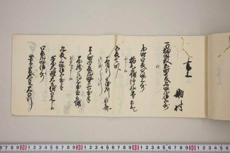 去ル二日夕大風雨ニ付稲毛其外諸作物痛模様并損所共書上帳　嘉永三年九月 - ページ 28