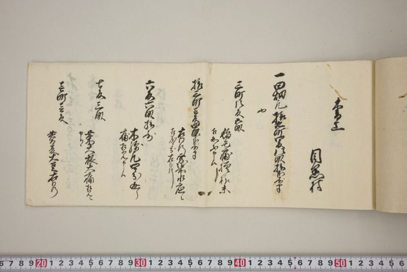 去ル二日夕大風雨ニ付稲毛其外諸作物痛模様并損所共書上帳　嘉永三年九月 - ページ 34