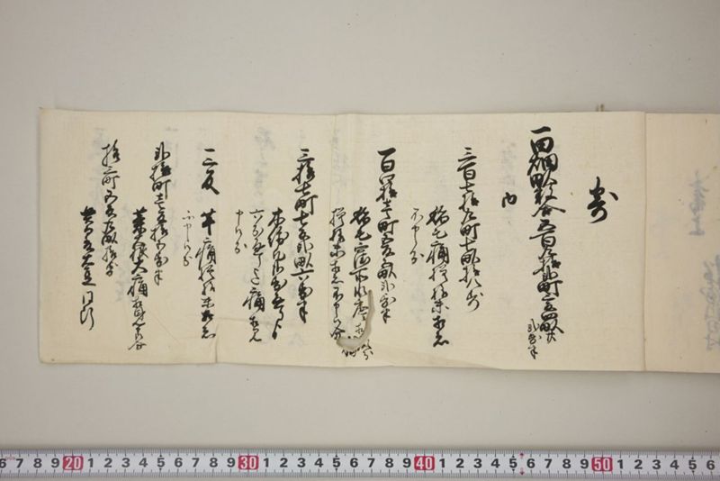 去ル二日夕大風雨ニ付稲毛其外諸作物痛模様并損所共書上帳　嘉永三年九月 - ページ 42