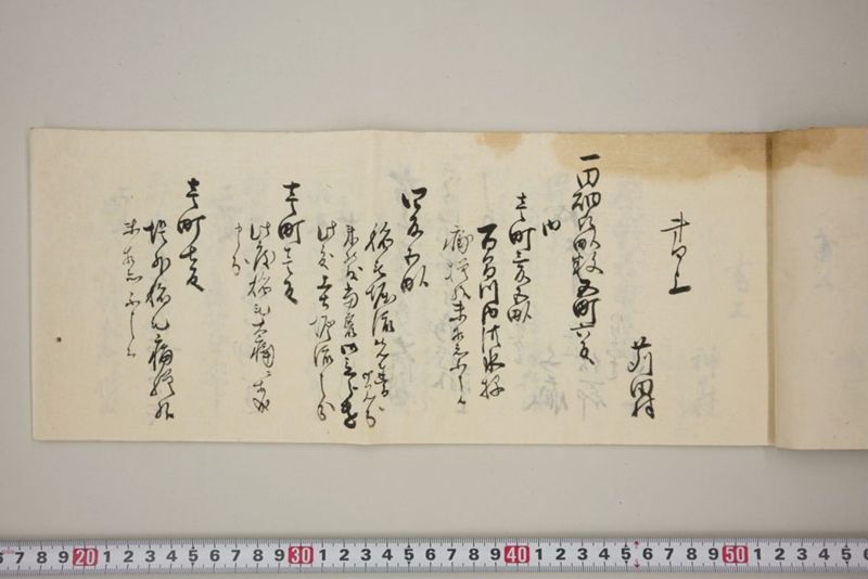 百間川内洪水ニ付稲毛并諸作物痛模様其外損所共書上帳　嘉永三年九月 - ページ 8