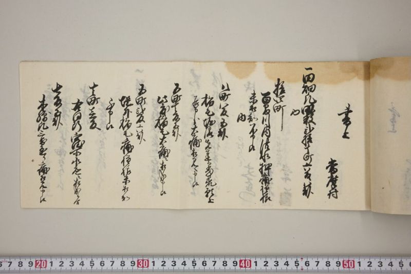 百間川内洪水ニ付稲毛并諸作物痛模様其外損所共書上帳　嘉永三年九月 - ページ 14