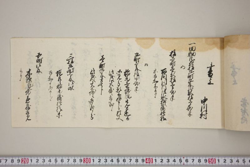 百間川内洪水ニ付稲毛并諸作物痛模様其外損所共書上帳　嘉永三年九月 - ページ 16