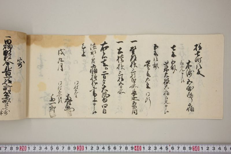 百間川内洪水ニ付稲毛并諸作物痛模様其外損所共書上帳　嘉永三年九月 - ページ 19