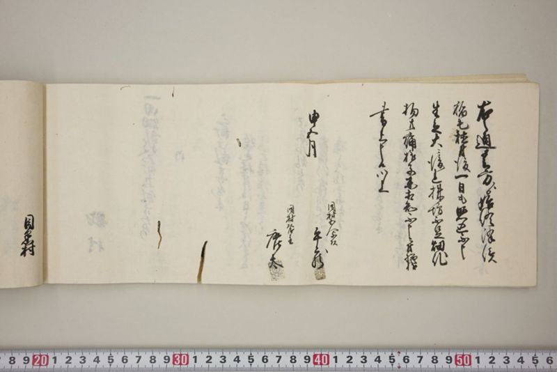 百間川内洪水ニ付堀流土砂入并数日降続窪所水底腐　万延元年五月 - ページ 51