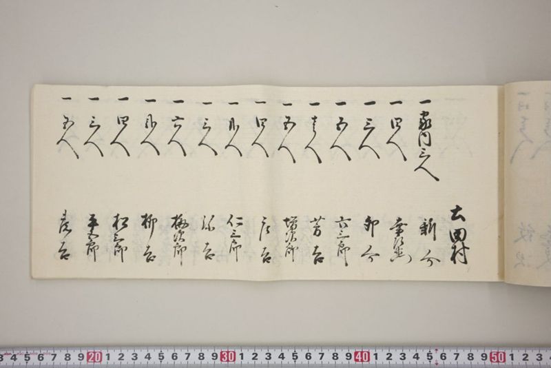 村々極難渋者家数人数書上帳 - ページ 32