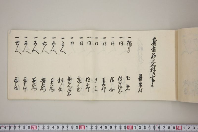 村々極難渋者家数人数書上帳 - ページ 42
