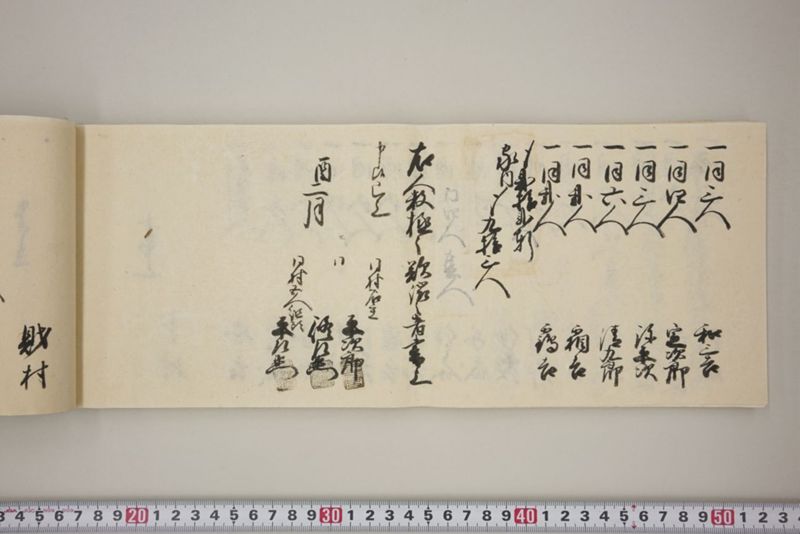 村々極難渋者家数人数書上帳 - ページ 55