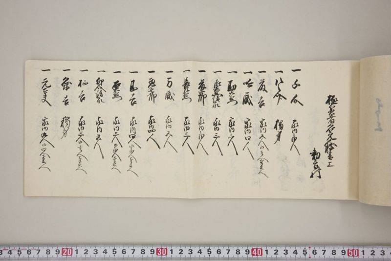村々極難渋者家数人数書上帳 - ページ 60