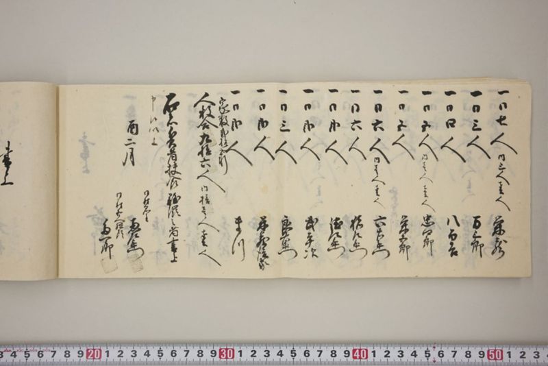 村々極難渋者家数人数書上帳 - ページ 81