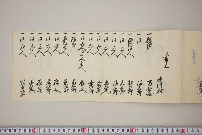 村々極難渋者家数人数書上帳 - ページ 82