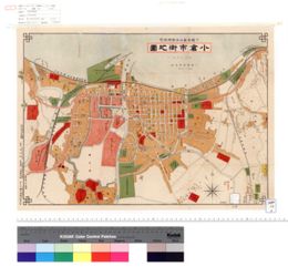 対象地域：小倉市 使用地図：小倉市街図