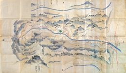 対象地域：京築地方 使用地図：豊前国城井谷絵図